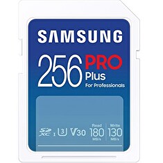 Samsung/SDXC/256GB/180MBps/Class 10/Modrá