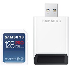 Samsung/SDXC/128GB/180MBps/USB 3.0/USB-A/Class 10/+ Adaptér