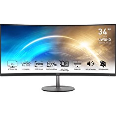 MSI Pro/MP341CQ/34"/VA/3440x1440/100Hz/1ms/Black/2R