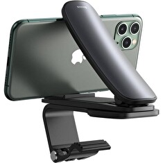 Baseus SUDZ-A01 Big Mouth Držák Telefonu na Palubní Desku s Klipem Black