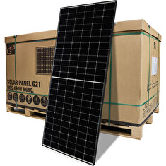 Solární panel G21 MCS LINUO SOLAR 450W mono, černý rám - paleta 31 ks, cena za kus