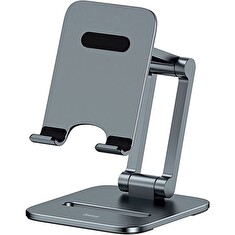 Baseus LUSZ000013 Skládací Držák Telefonu s Ohebným Ramenem Gray