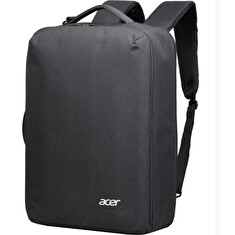 Acer Urban backpack 3in1 (batoh/brašna do ruky/brašna přes rameno), 15.6"-17,3", černý, dvě velké kapsy, 30 x 12 x 44cm, 0,85 kg