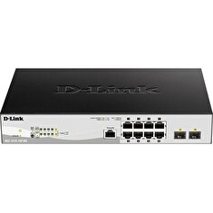 D-Link DGS-1210-10P/ME/E 8x 1G PoE, 2x 1G SFP Metro Ethernet Managed Switch