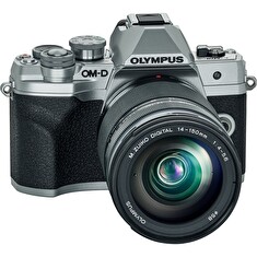 Digitální fotoaparát Olympus E-M10 Mark IV 1415-2 kit silver/black