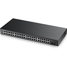 Zyxel GS1900-48 v2, 48-port GbE L2 Smart Switch, rackmount