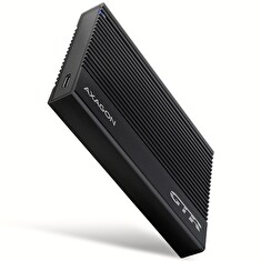 AXAGON EE25-GTR, USB-C 10Gbps - SATA 6G 2.5" RIBBED box, černý