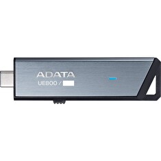 ADATA UE800/256GB/1000MBps/USB 3.2/USB-C/Stříbrná