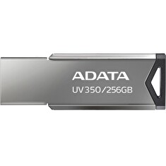 ADATA UV350/256GB/USB 3.2/USB-A/Stříbrná