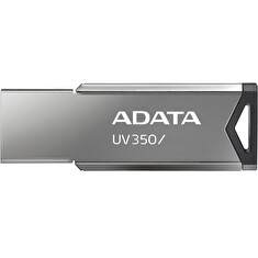 ADATA UV350/128GB/USB 3.2/USB-A/Stříbrná