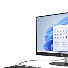 HP 27-cr0002nc AiO, i3-1315U, 27.0 1920x1080/IPS, UMA, 16GB, SSD 1TB, W11H, 2-2-0, Black, WiFi+BT