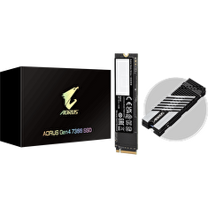 Gigabyte AORUS Gen4 7300/2TB/SSD/M.2 NVMe/Černá/5R