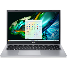 Rozbaleno Acer Aspire 3 15(A315-510P-36GC) i3-N305/16GB/512GB SSD/15.6" FHD/Win11 Home/stříbrná