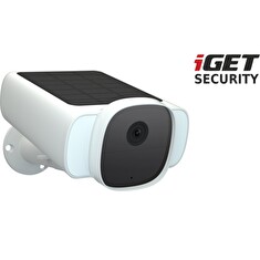 iGET SECURITY EP29 White - Bateriová solární Wi-Fi IP kamera fungující samostatně a také pro alarm iGET SECURITY M5