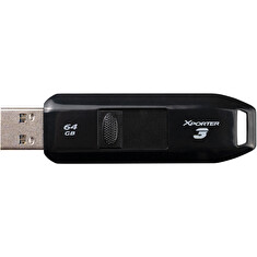 Patriot Xporter 3 Slider/64GB/USB 3.2/USB-A/Černá