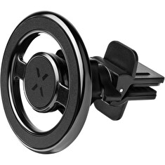 Magnetický držák FIXED MagMount Vent do ventilace s podporou MagSafe, kovový, černý