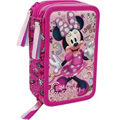 Penál Minnie, naplněný