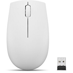 Lenovo myš 300 Wireless Compact (Cloud Grey = šedá) s baterií