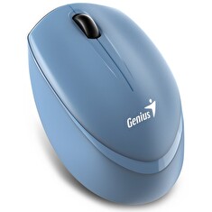 Genius NX-7009 Myš, bezdrátová, optická, 1200DPI, 3 tlačítka, Blue-Eye senzor, USB, modrá