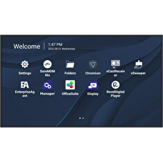 Viewsonic CDE5530 55" 4K 3840x2160/450nits/6,5ms/2xHDMI/RS232/Wifislot/USB-C/2xUSB/LAN/Android 11/VESA/Repro/24/7