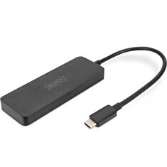 DIGITUS USB-C - 3x DP MST Video Hub DP 1.4, 4K/60Hz