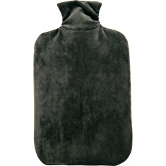 Termofor Hugo Frosch Eco Classic Comfort se sametovým obalem - měsíční šedá