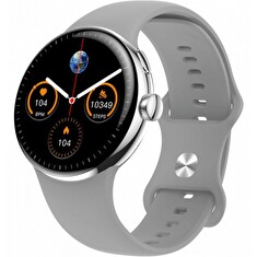 CARNEO Matrixx HR+/45mm/Silver/Sport Band/Silver