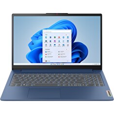 Lenovo IdeaPad 3/Slim 15IAH8/i5-12450H/15,6"/FHD/8GB/512GB SSD/UHD Xe/W11H/Blue/2R