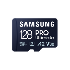 Samsung PRO Ultimate/micro SDXC/128GB/200MBps/UHS-I U3 / Class 10/+ Adaptér/Modrá