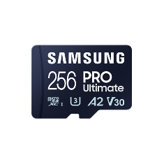 Samsung PRO Ultimate/micro SDXC/256GB/200MBps/UHS-I U3 / Class 10/+ Adaptér/Modrá