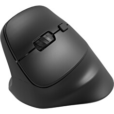 Natec CRAKE 2/Kancelářská/Optická/Pro leváky/2 400 DPI/Bezdrátová USB + Bluetooth/Černá