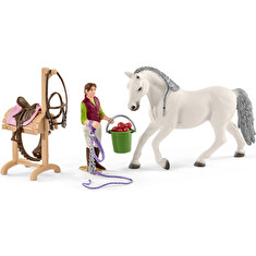 Hračka Schleich Jezdecká škola s jezdci a koňmi