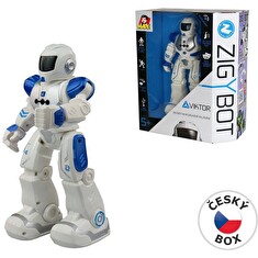 Robot Zigybot Viktor 27cm, 21 funkcí (modrý)
