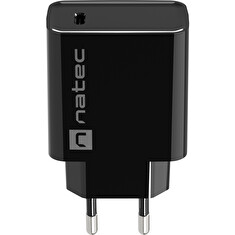 Universální nabíječka Natec RIBERA 20W 1X USB-C, černá