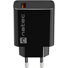 Universální nabíječka Natec RIBERA 18W 1X USB-A, černá