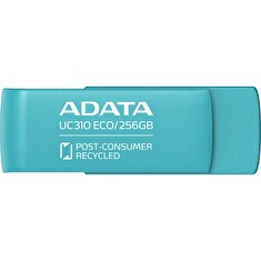 ADATA UC310 ECO/256GB/USB 3.2/USB-A/Zelená