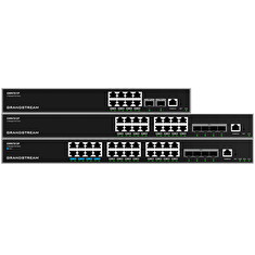 Grandstream GWN7813P Layer 3 Managed Network PoE Switch, 24 portů / 4 SFP+
