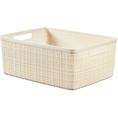 Box Curver Jute M 12L béžový