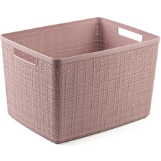 Box Curver Jute L 20L růžový