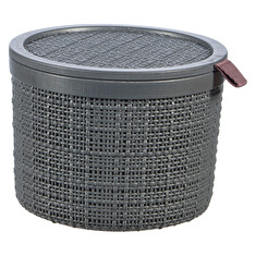 Box Curver Jute kulatý 2L šedý