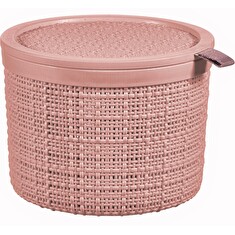 Box Curver Jute kulatý 2L růžový