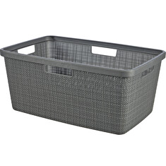 Koš na prádlo Curver Jute 46L šedý