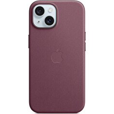 iPhone 15 FineWoven Case with MS - Mulberry