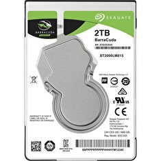 Seagate BarraCuda/2TB/HDD/2.5"/SATA/5400 RPM/2R