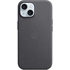 iPhone 15+ FineWoven Case with MS - Black