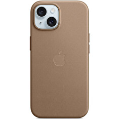 iPhone 15+ FineWoven Case with MS - Taupe