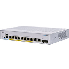 Cisco CBS350 Managed 8-port GE, Full PoE, Ext PS, 2x1G Combo - REFRESH