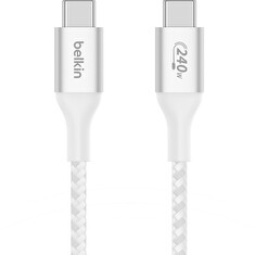 Belkin Boost charge USB-C kabel 240W, 1m, bílý