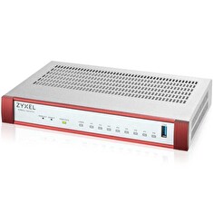 Zyxel USG FLEX 100HP Series, 7 Gigabit user-definable ports, 1*1G PoE+, 1*USB with 1 YR Entry Defense Pack
