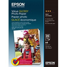 EPSON Value Glossy Photo Paper A4 20 sheet